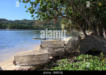 Baie St. Anne Foto Stock