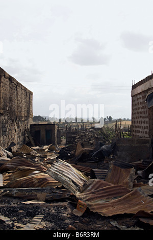 Elezione del Kenya sconvolgimento Foto Stock