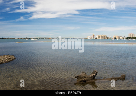 Sarasota Bay, a Sarasota sulla costa sud-occidentale della Florida, Stati Uniti d'America Foto Stock