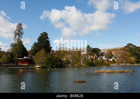 Parco Brynmill, Swansea, West Glamorgan, South Wales, Regno Unito Foto Stock