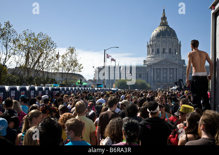 San Francisco LoveFest 2008 Foto Stock