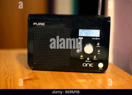La radio digitale DAB Foto Stock