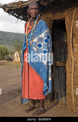 Masai Mara Game Park Kenya Africa Foto Stock