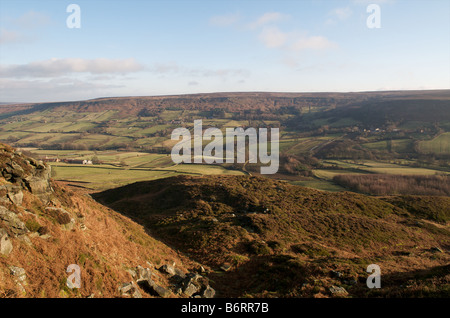 Glaisdale North Yorkshire Moors Foto Stock