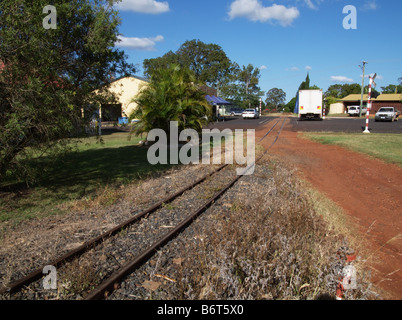 La canna da zucchero railway Foto Stock