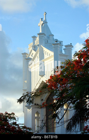 St Pauls chiesa episcopale a 401 Duval St Key West Florida Foto Stock