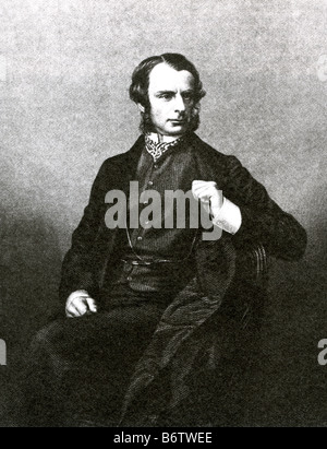 CHARLES KINGSLEY scrittore inglese 1819-1875 la cui uscita prolifico inclusi i bambini classis l'acqua Neonati Foto Stock