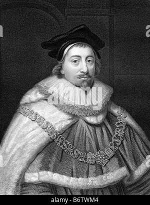 SIR EDWARD COKE aka Coke Signore giudice inglese 1552-1634 Foto Stock