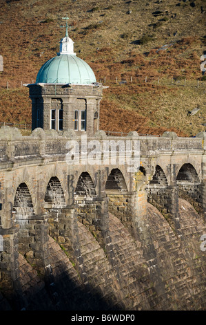 Craig Goch serbatoio e diga Elan Valley powys Galles centrale Foto Stock