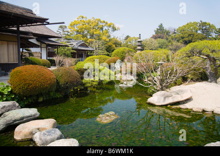 Il Giardino Korakuen di Okayama Foto Stock
