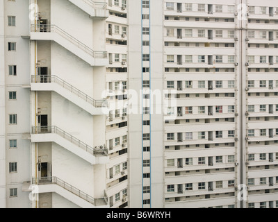 Shanghai edifici di appartamenti Foto Stock