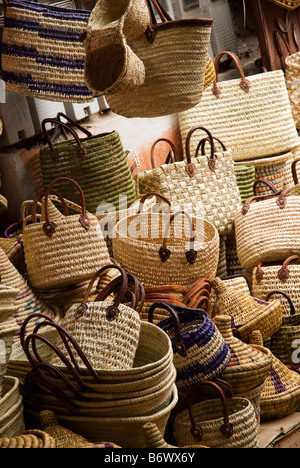 Il Marocco Marrakech, Museo di Marrakech. Il Museo di Marrakech è alloggiato nel modulo DAR Menebhi Palace Foto Stock