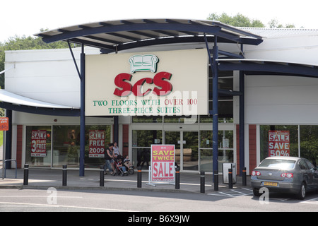 SCS Furniture Store, Telford Forge Retail Park, Telford Foto Stock