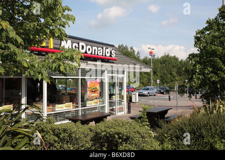 McDonald's a Telford Forge Shopping Park, Telford Foto Stock