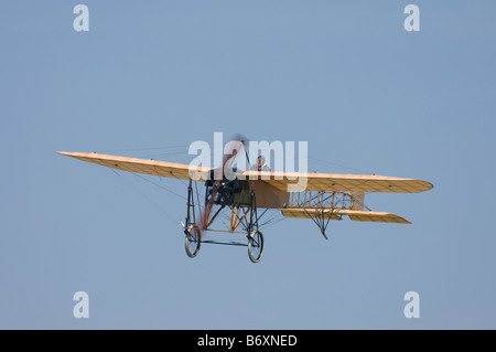 Un 1909 Bleriot XI monoplan Foto Stock