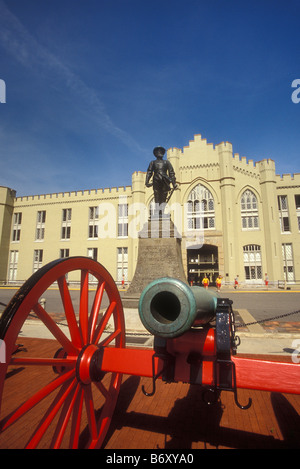 La Caserma di Virginia Military Institute, Lexington, Shenandoah Valley, Virginia, Stati Uniti d'America Foto Stock