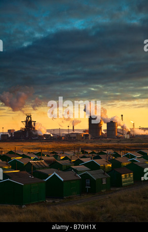 Acciaieria Corus Redcar Teesside Foto Stock