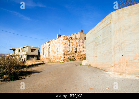 Un villaggio dove cristiano e di muslum famiglie vivere in pace a fianco di ciascun altro Foto Stock