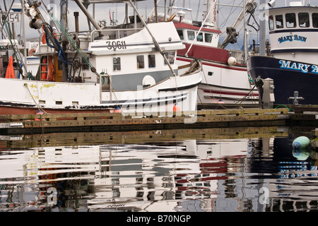 Barche da pesca - Pietroburgo, Alaska Foto Stock