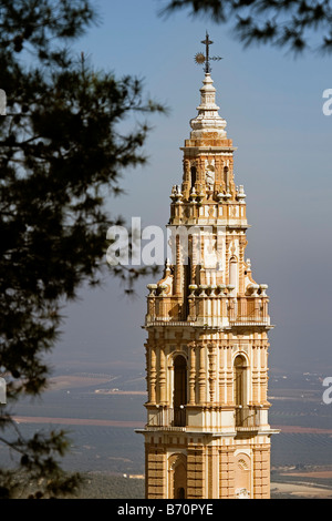 Torre de la victoria estepa sevilla andalucia españa victoria tower estepa Siviglia Andalusia Spagna Foto Stock