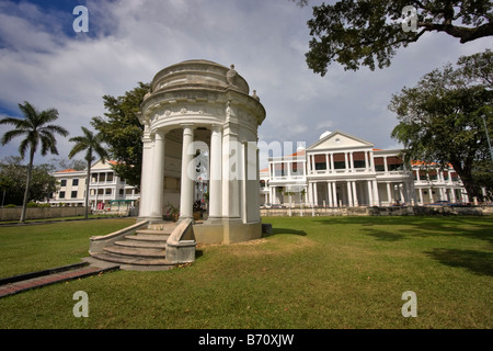 Francesco Memoriale della luce nella motivazione di St Georges Chiesa Anglicana Georgetown Penang Malaysia Foto Stock