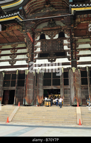 Todai ji, Nara City, Prefettura di Nara, Kansai, Honshu, Giappone Foto Stock