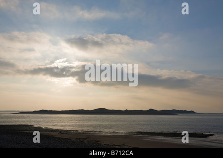 La punta nord di Walney isola vicino a Barrow in Furness in Cumbria Regno Unito Foto Stock