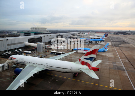 Regno Unito west sussex l' aeroporto di Gatwick Foto Stock