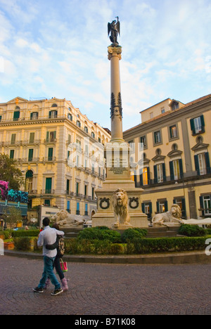 Piazza dei Martiri nel quartiere Chiaia di napoli Italia Europa Foto Stock