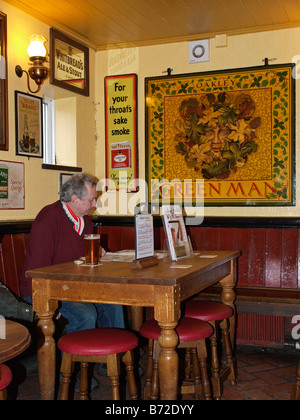Interno del grasso gatto public house WEST END STREET Norwich Norfolk England Regno Unito Foto Stock