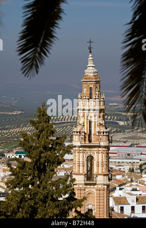 Torre de la victoria estepa sevilla andalucia españa victoria tower estepa Siviglia Andalusia Spagna Foto Stock