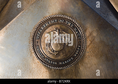 US Marine Corps emblema Foto Stock