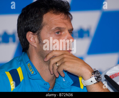 2008 italiano Loris Capirossi del Ducati Marlboro Team a 2008 Gran Premio Polini della Malesia Circuito di Sepang in Malesia Foto Stock