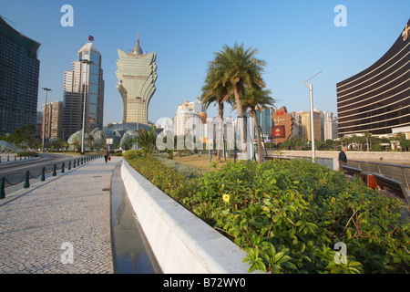 Grand Lisboa e Wynn Casino, Macao Foto Stock