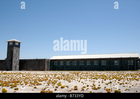 Esterno del carcere di massima sicurezza di Robben Island cape town Sudafrica Foto Stock