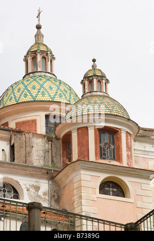 Costiera amalfitana salerno campania italia Foto Stock