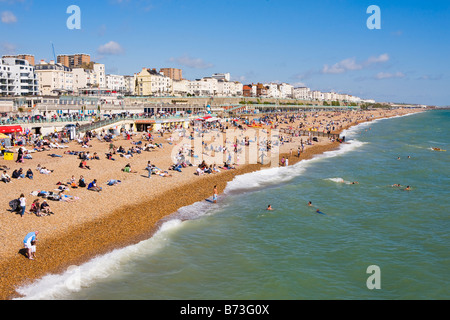 Spiaggia di Brighton Foto Stock