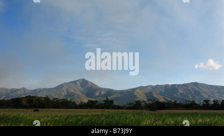 Vista Montagna Valencia, Stato Carabobo Venezuela Foto Stock