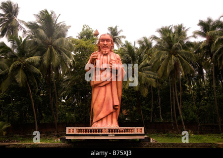 Una statua rappresenta l apostolo san Tommaso, che è detto di avere spostato in Kerala nel 52 d.c. Foto Stock