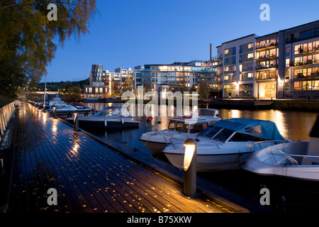 Hammarby città di mare Foto Stock