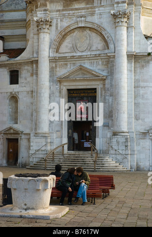 Chiesa di San Geremia nel sestiere di Cannaregio a Venezia Italia Europa Foto Stock