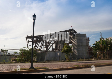 Ponte di Panama di vita biodiversità museo sito in costruzione. Amador Causeway, Città di Panama, Repubblica di Panama, America Centrale Foto Stock