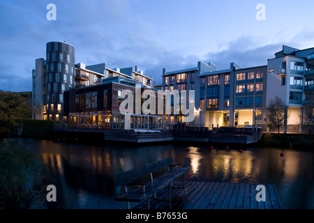 Hammarby città di mare Foto Stock