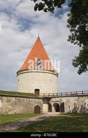 Kuressaare castello vescovile, isola di Saaremaa, Estonia, Europa Foto Stock