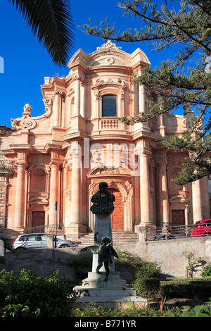 Chiesa di San Domenico, Noto, Sicilia Foto Stock