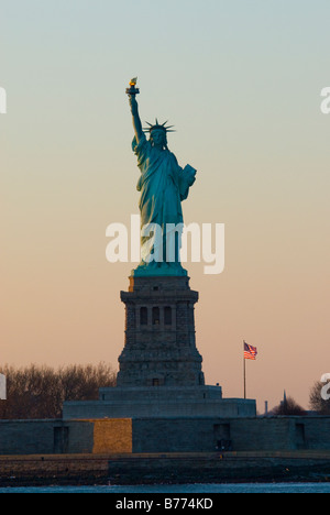 New York Liberty statua, Staten Island New York STATI UNITI D'AMERICA Foto Stock