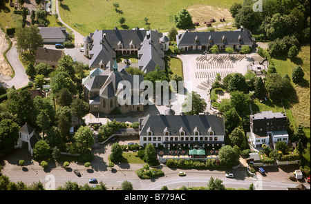 Foto aerea, Stiepel monastero cistercense, Bochum, la zona della Ruhr, Renania settentrionale-Vestfalia, Germania, Europa Foto Stock