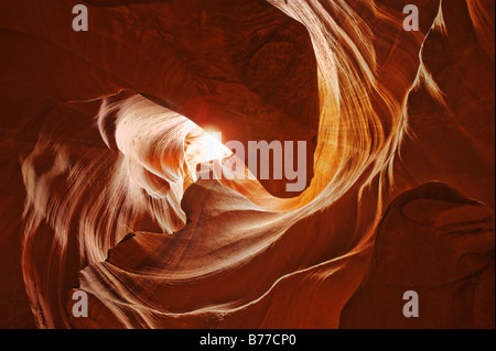 Tomaia Antelope Canyon, Page Arizona Foto Stock