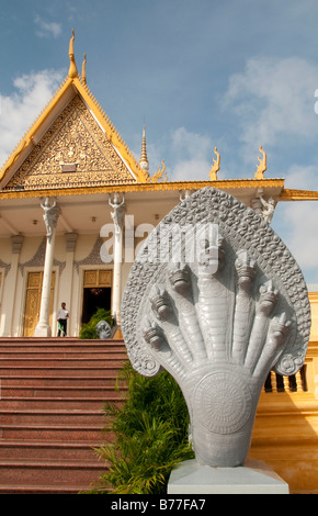 Il Palazzo Reale di Phnom Penh, Cambogia Foto Stock