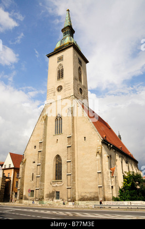 San Martin's Cathedral, Katedrala sv. Martina, Bratislava, precedentemente noto come Pressburg, Slovacchia, Europa Foto Stock